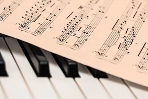 piano music notes